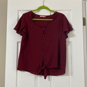 Hirt sleeve blouse